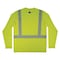Ergodyne Hi-Vis Long Sleeve Cooling Sun Shirt, Polyester/Spandex, Lime, S 6688 - alternate 8